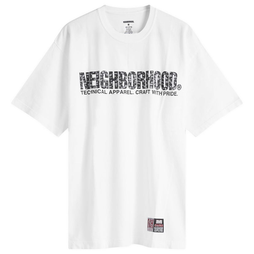 T-shirt Neighborhood Subware SS-2 Graphic T-Shirt Hvid | 242PC49N-ST02-WHT