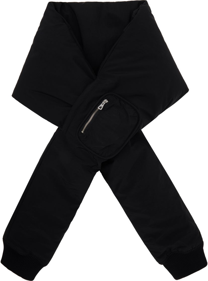 Tørklæde Jean Paul Gaultier Jean Paul Gaultier Padded Sleeve Scarf Sort | 25/03-U-AC003-W007-00