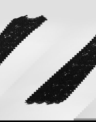 Kjole Dolce & Gabbana Dolce & Gabbana A-Line Lace Dress Sort | F6ATYTHLM7LN0000, 0