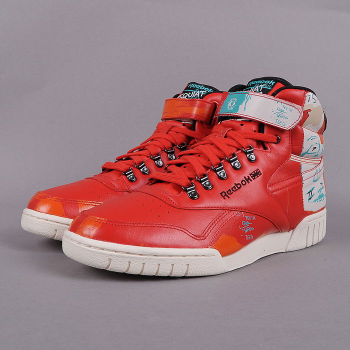 Sneakers og sko Reebok Exofit Plus Hi Basquiat Rød | v48183, 0