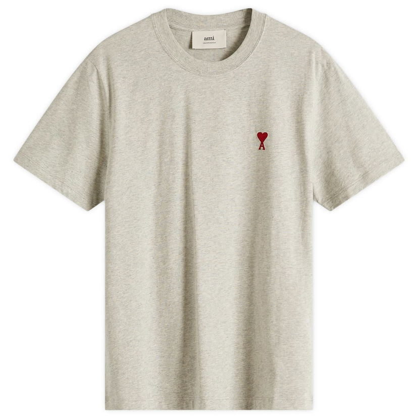 T-shirt AMI AMI Paris Small A Heart Logo T-Shirt, Size Large Grå | BFUTS035-724-0951