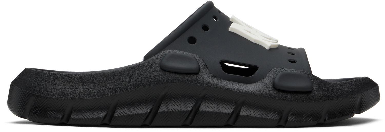 Sneakers og sko AMIRI Sunday Pool Slides Sort | AMFOSL1003, 0