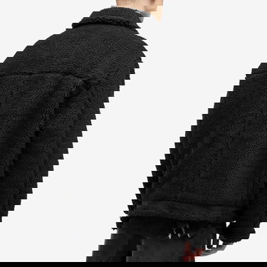 Jakke Neighborhood Fleece Jacket Sort | 242SZNH-JKM02-BLK, 3