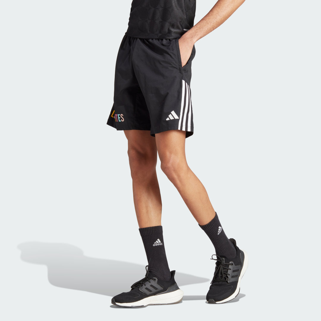 Shorts adidas Performance Pride Tiro Downtime Shorts Sort | HY5900, 0