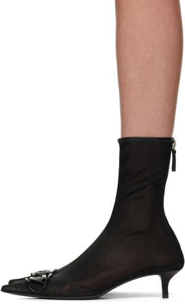 Sneakers og sko Diesel D-Venus Kittie Bt Ankle Boots Sort | Y03409 P3426, 2