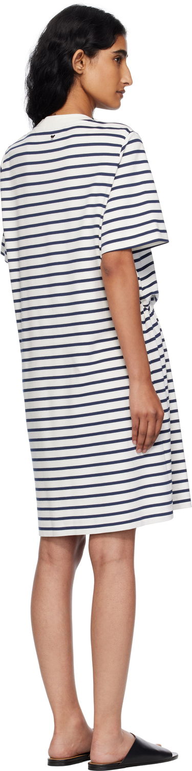 Kjole Max Mara Weekend Max Mara Pireo Striped Minidress Hvid | 2515621012600, 2