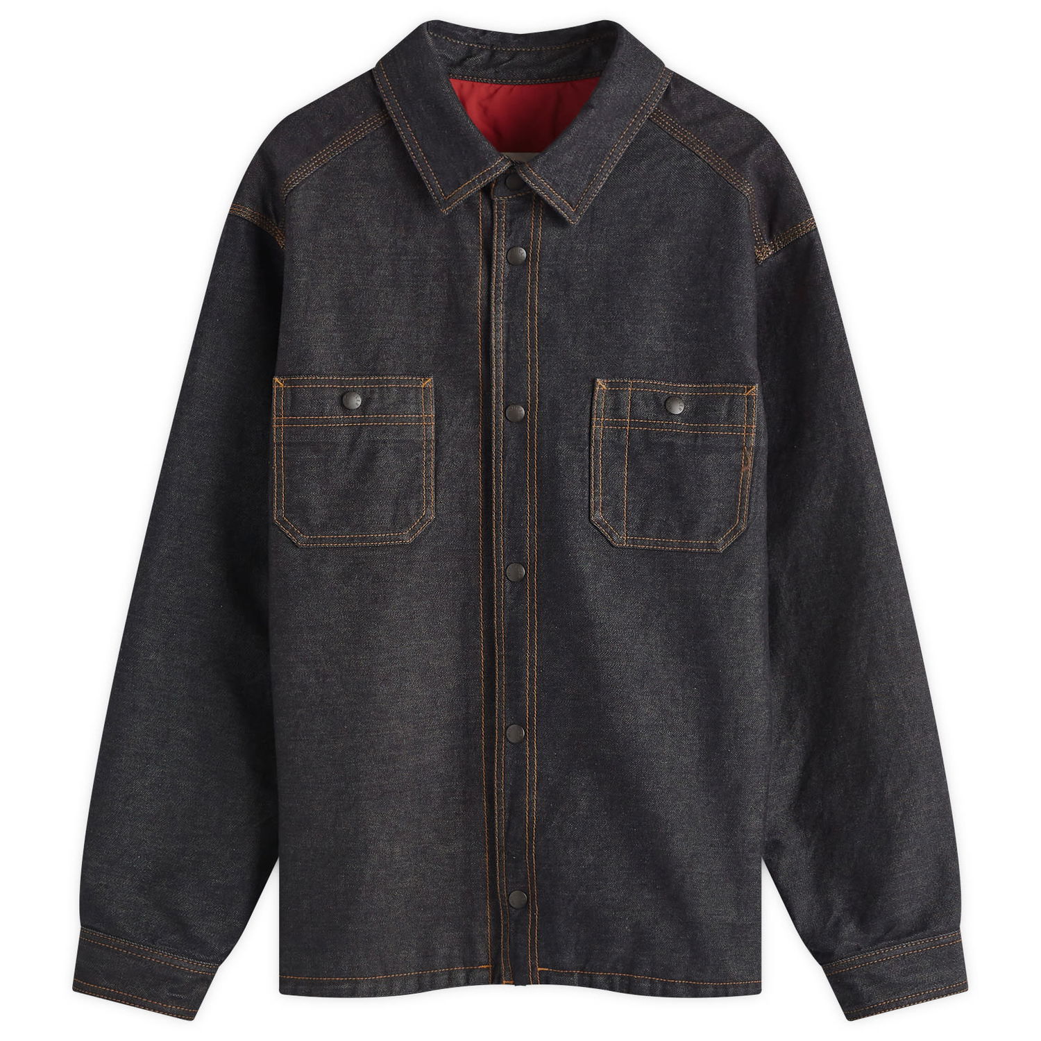 Skjorte Moncler Shirt Denim Blå | 2F000-16-596IF-77A, 0