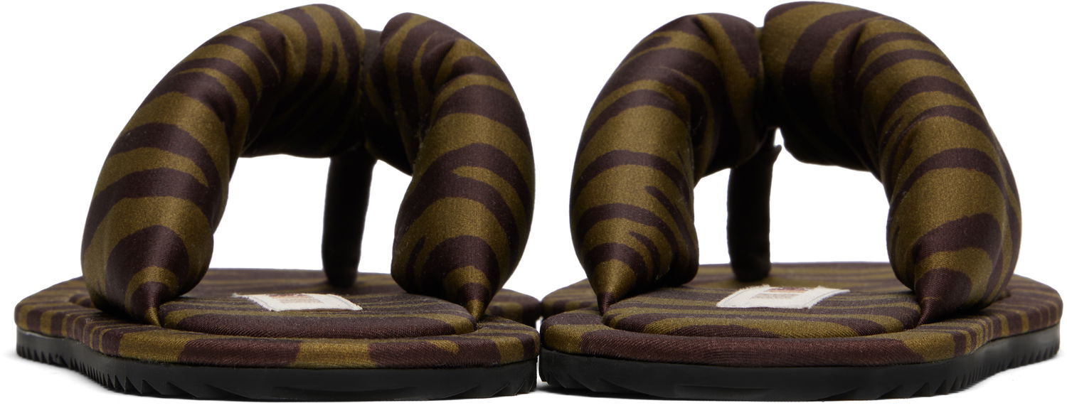 Tøj The Attico Attico Indie Flip-Flops Brun | 250WSH00797 PAA014PR, 1
