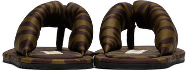 Tøj The Attico Attico Indie Flip-Flops Brun | 250WSH00797 PAA014PR, 1