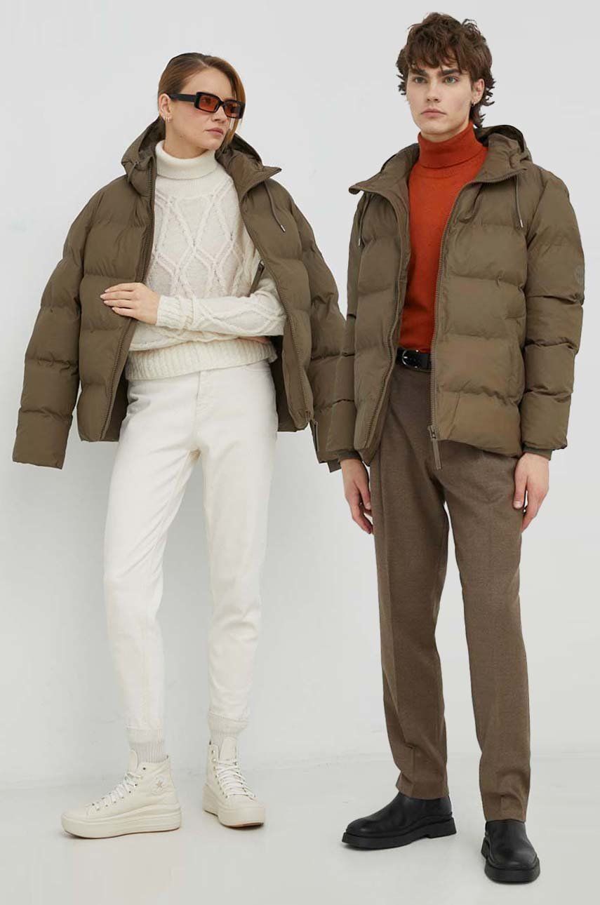 Puffer jakke Rains 15060 puffer jacket Brun | 15060.66, 0