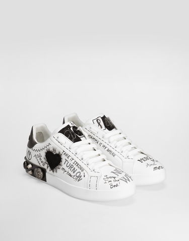 Tilbehør Dolce & Gabbana Dolce & Gabbana Portofino Calfskin Hvid | CS1759AH029HA9EN, 1