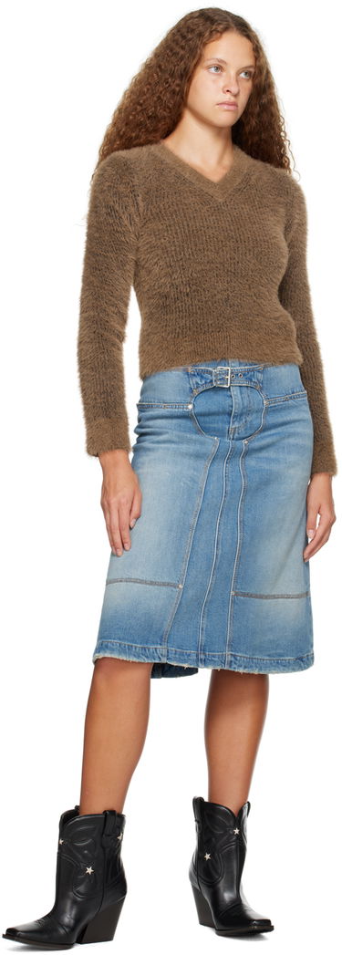 Sneakers og sko Stella McCartney Alter Mat Star Western Boots Sort | 810260E00122, 4