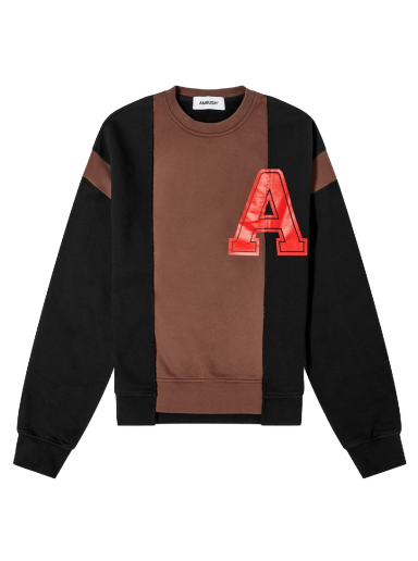 Sweater Ambush Varsity Crewneck Sort | BWBA016F22FLE0011025