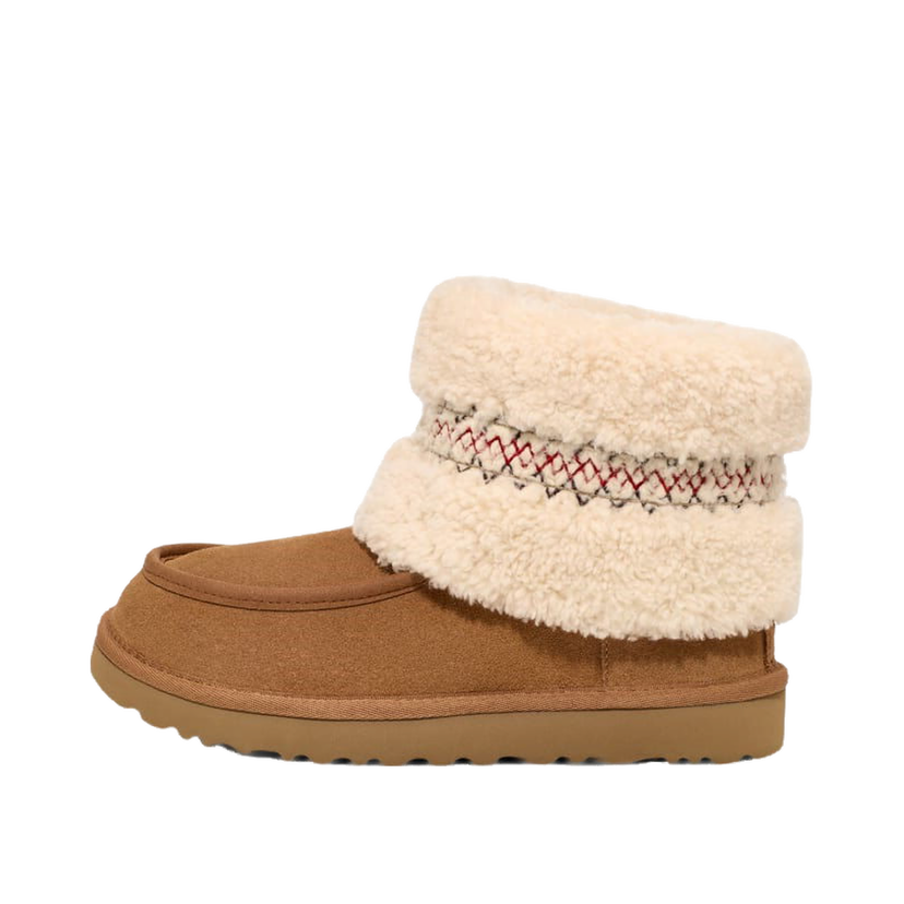 Sneakers og sko UGG Mini Heritage Braid "Chestnut" W Brun | 1148930-CHE