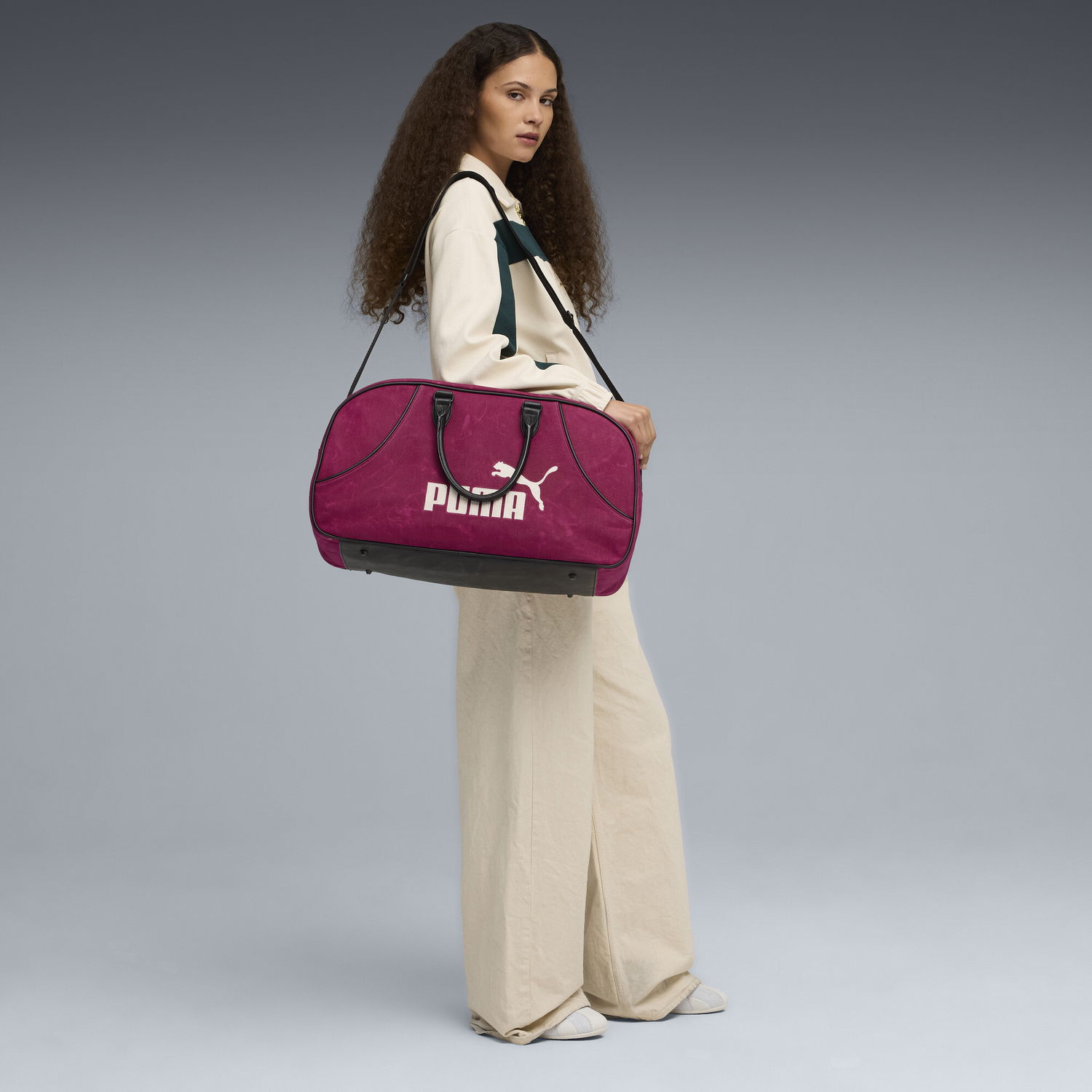 Rejsetaske Puma Archive Canvas Duffel Bag Lilla | 091826_01, 1