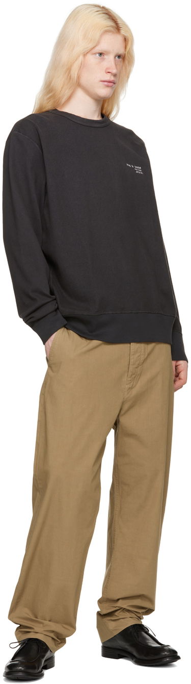 Sweater rag & bone Damon Sweatshirt Sort | MBC23HT022DJ22, 3