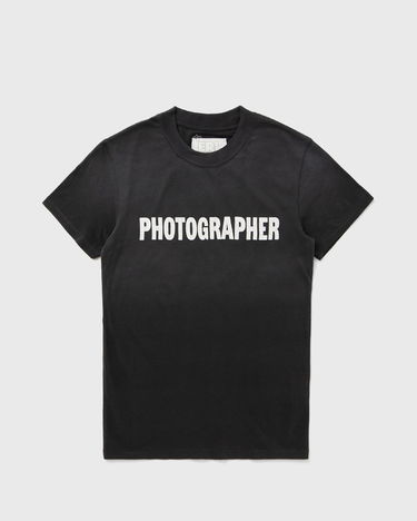 T-shirt ERL PHOTOGRAPHER Knit T-Shirt Sort | ERL11T004-1, 0