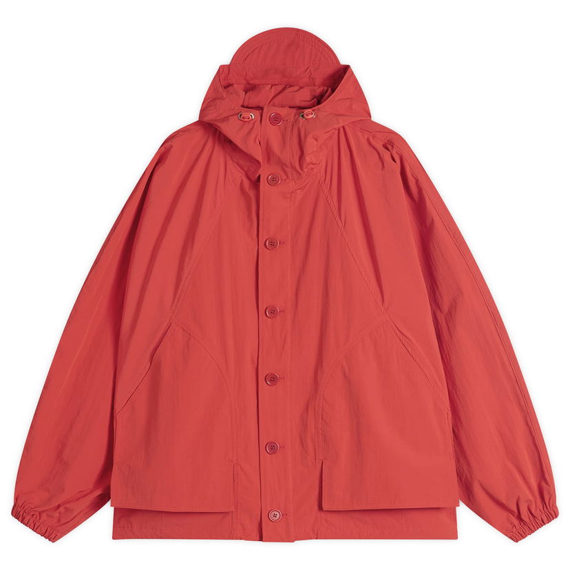 Jakke YMC YMC Bonehead Hooded Jacket Rød | Q5ZAE-60