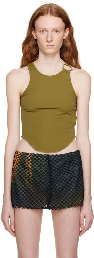 Tanktop Miaou Miaou Hannah Jewett Bobbi Tank Top Grøn | 7067TKTYM, 0