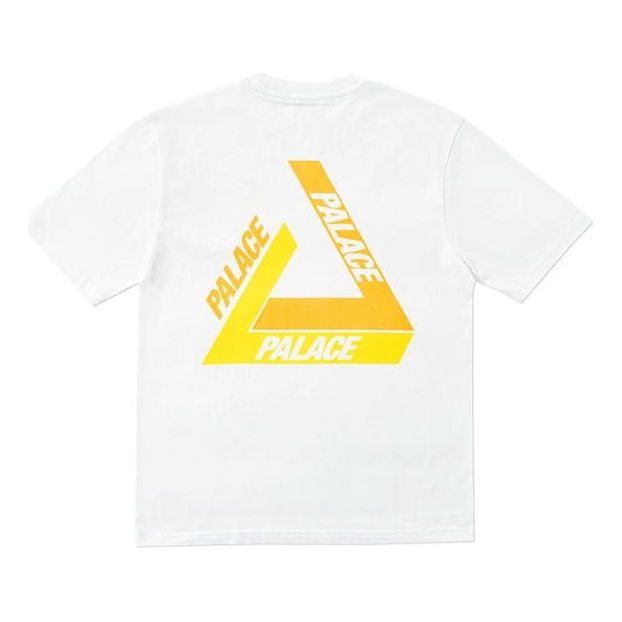 T-shirt Palace Palace Tri-Shadow Triangle Logo T-Shirt Hvid | P15TS242