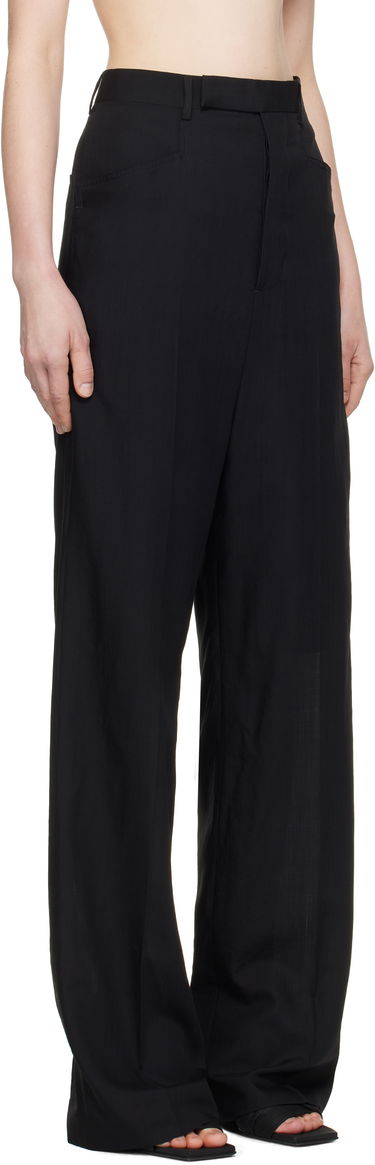 Bukser Rick Owens Rick Owens Hollywood Mastadon Trousers Sort | RP01E7352 WG, 1