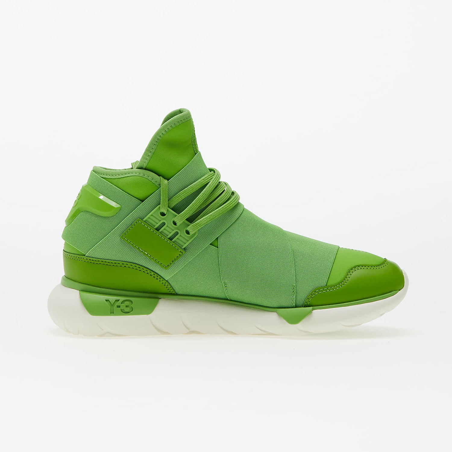 Sneakers og sko Y-3 Qasa Team Rave Green/ Team Rave Green/ Team Rave Green Grøn | ID2928, 1