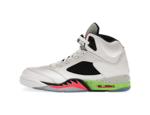 Sneakers og sko Jordan Jordan 5 Retro "Poison Green" Hvid | 136027-115
