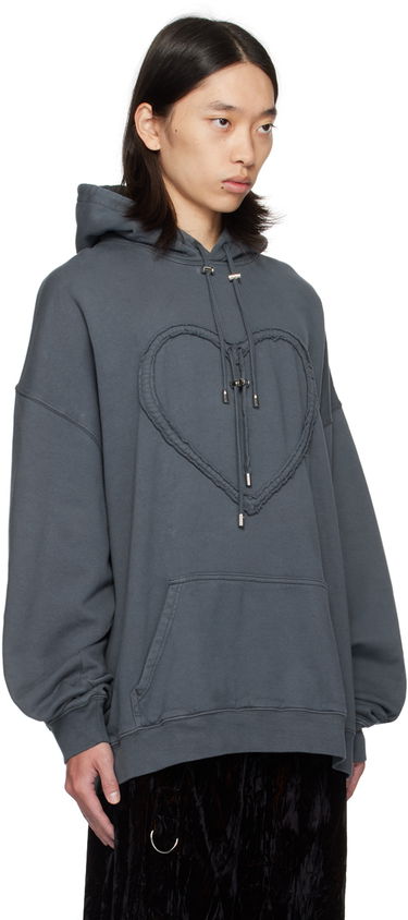 Sweatshirt Collina Strada Collina Strada Heart Hoodie Beige | XX8754, 4