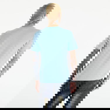 T-shirt Comme des Garçons PLAY Short Sleeve Logo Print T-Shirt UNISEX Blue Blå | AZT274 blue, 1