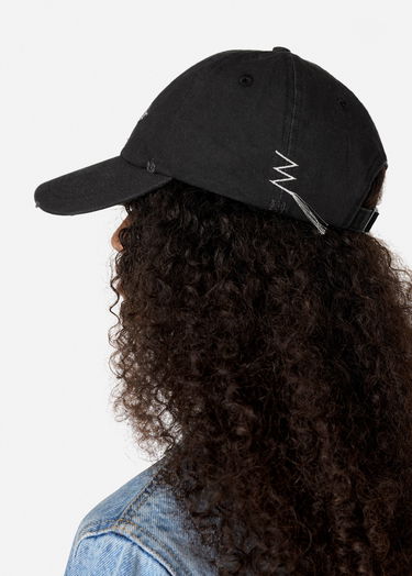 Kasket AXEL ARIGATO Distressed Baseball Cap Sort | X3077003, 2