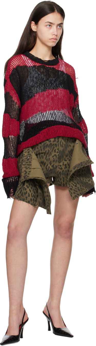 Nederdel Andersson Bell Leopard Pleated Wrap Skort Flerfarvet | apa830w, 3