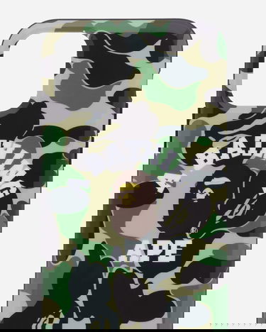 Nøgleringe BAPE A Bathing Ape Camo College iPhone 11 Case Grøn | 1F70182239 002, 4