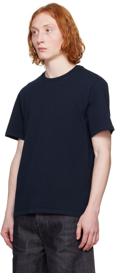 T-shirt Jil Sander Jil Sander Crewneck T-Shirt Mørkeblå | J47GC0153_J20103, 3