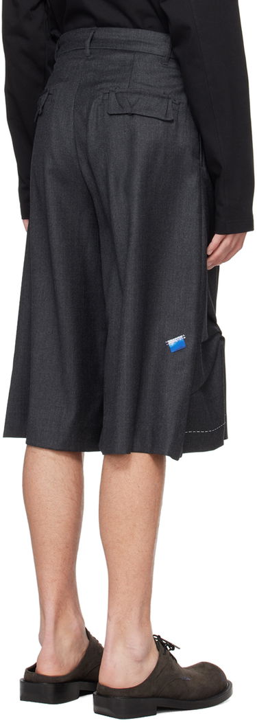 Shorts ADER ERROR Pleated Wide Leg Shorts Grå | BN01SSBT0206GR, 2