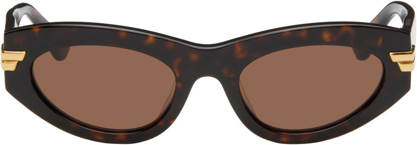 Solbriller Bottega Veneta Cat-Eye Sunglasses Brun | BV1189S-002
