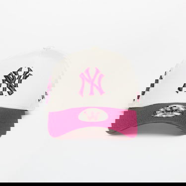 Kasket New Era New Era A-Frame MLB Patch New York Yankees Adjustable Cap Beige | 60595241, 0