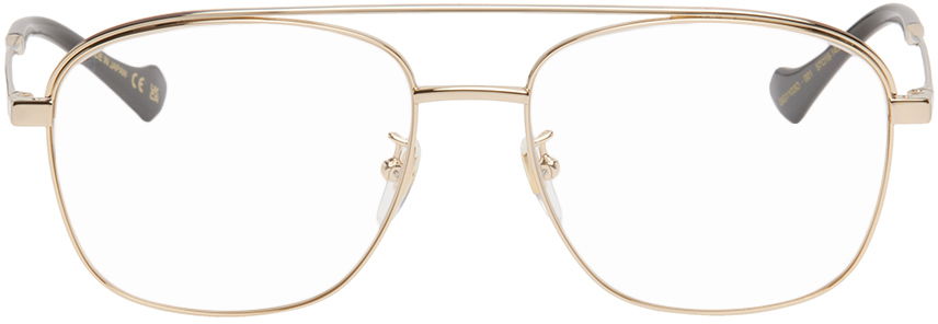 Solbriller Gucci Aviator Glasses Beige | GG1103O-001, 0