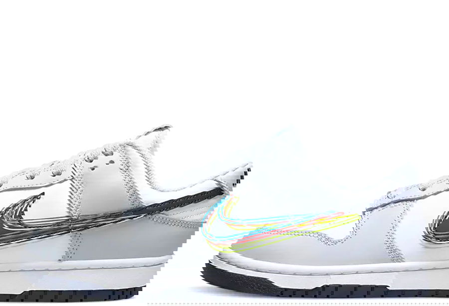 Sneakers og sko Nike Dunk Low "3D Swooshes" Grå | DV6482-100, 1