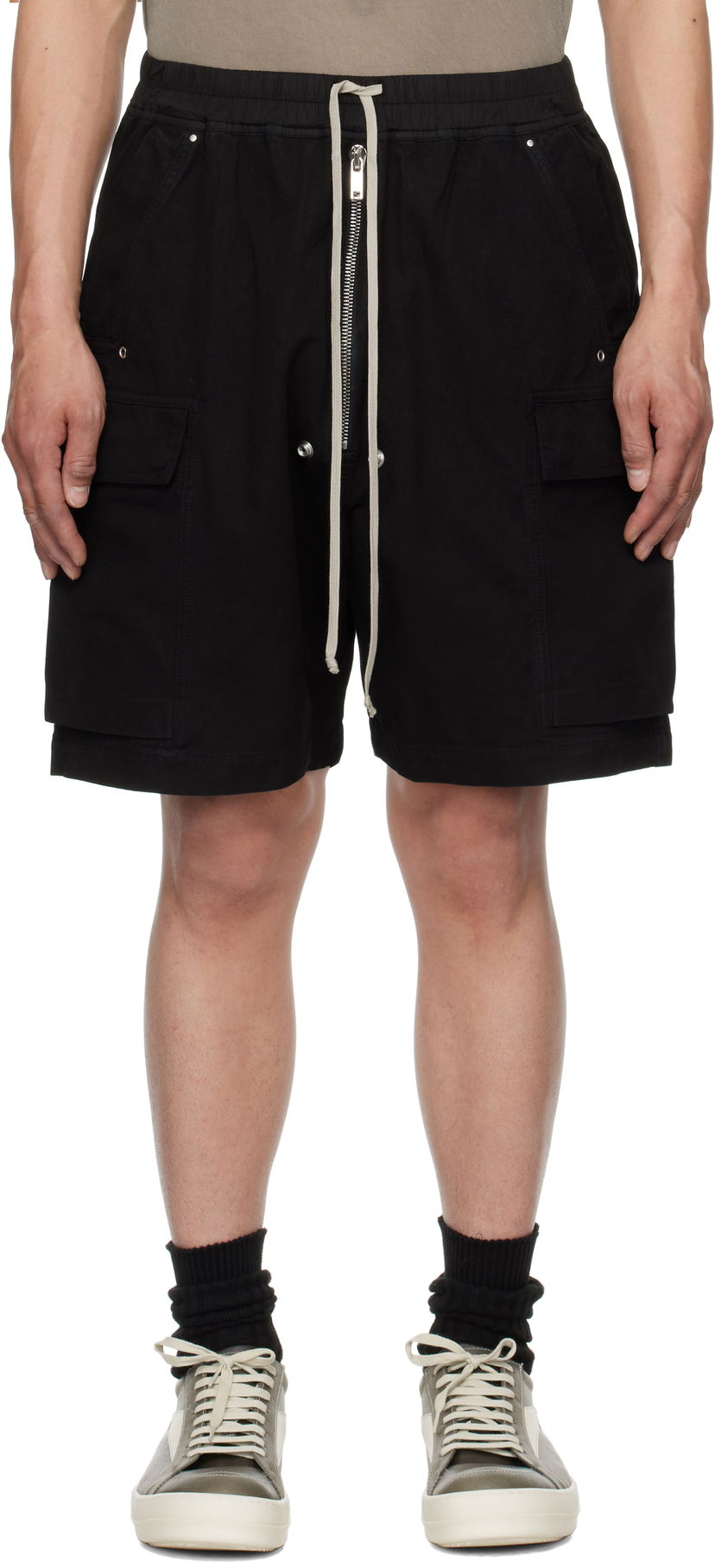 Shorts Rick Owens Rick Owens DRKSHDW Hollywood Cargo Shorts Sort | DU01E3369 CVS