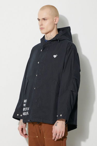 Parka Human Made Hooded Jacket Sort | HM26JK001, 3