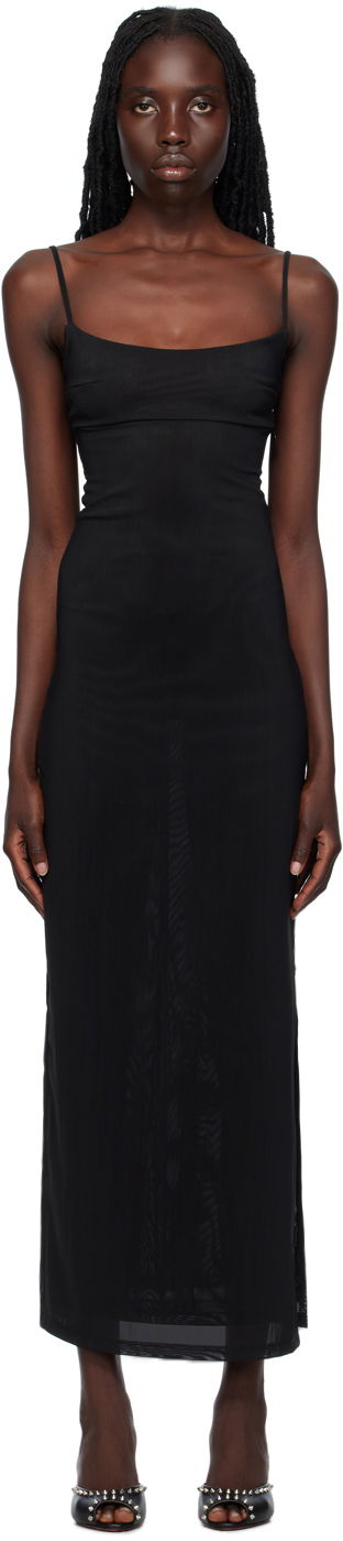 Kjole Miaou Miaou Thais Maxi Dress Sort | 5019PM3BLK