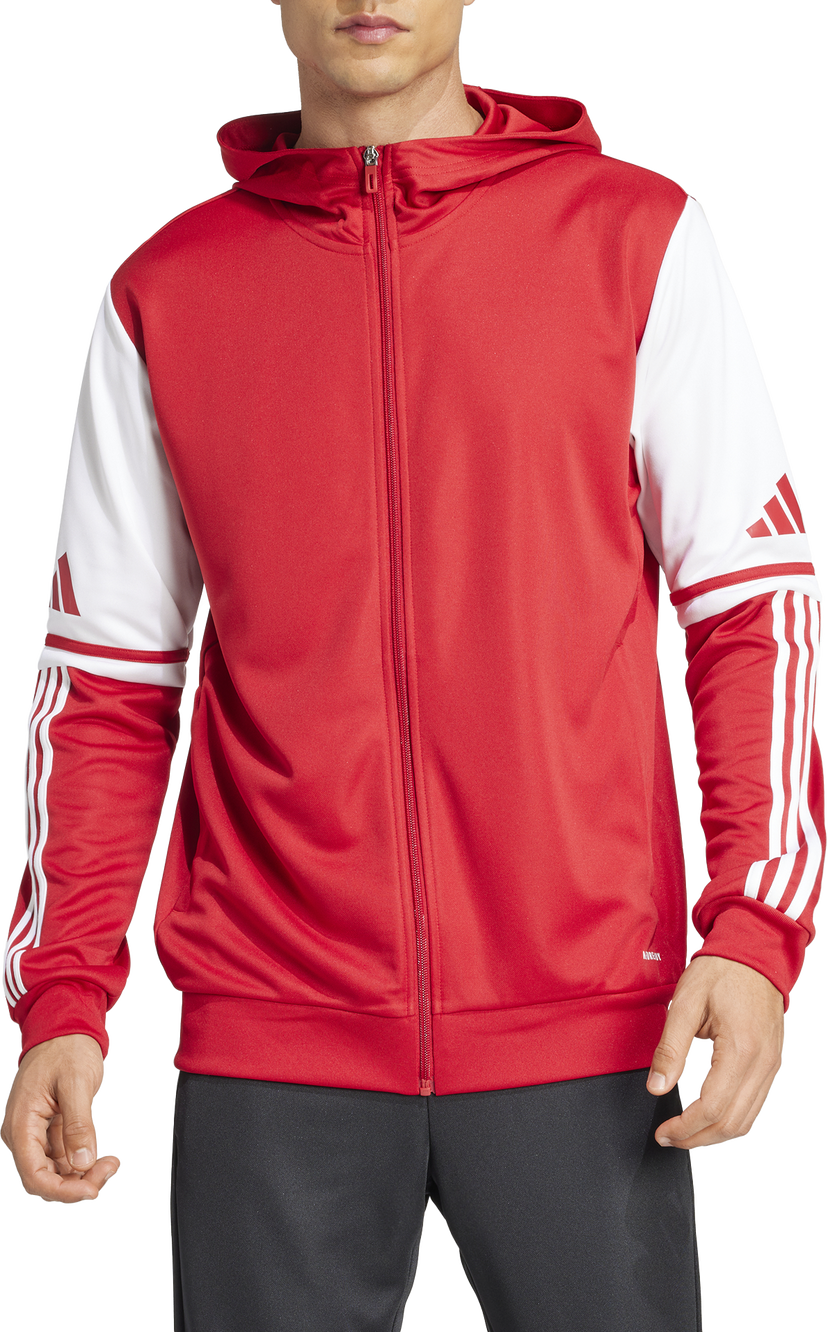 Sweatshirt adidas Performance SQUADRA25 Hooded Jacket Rød | jd2990
