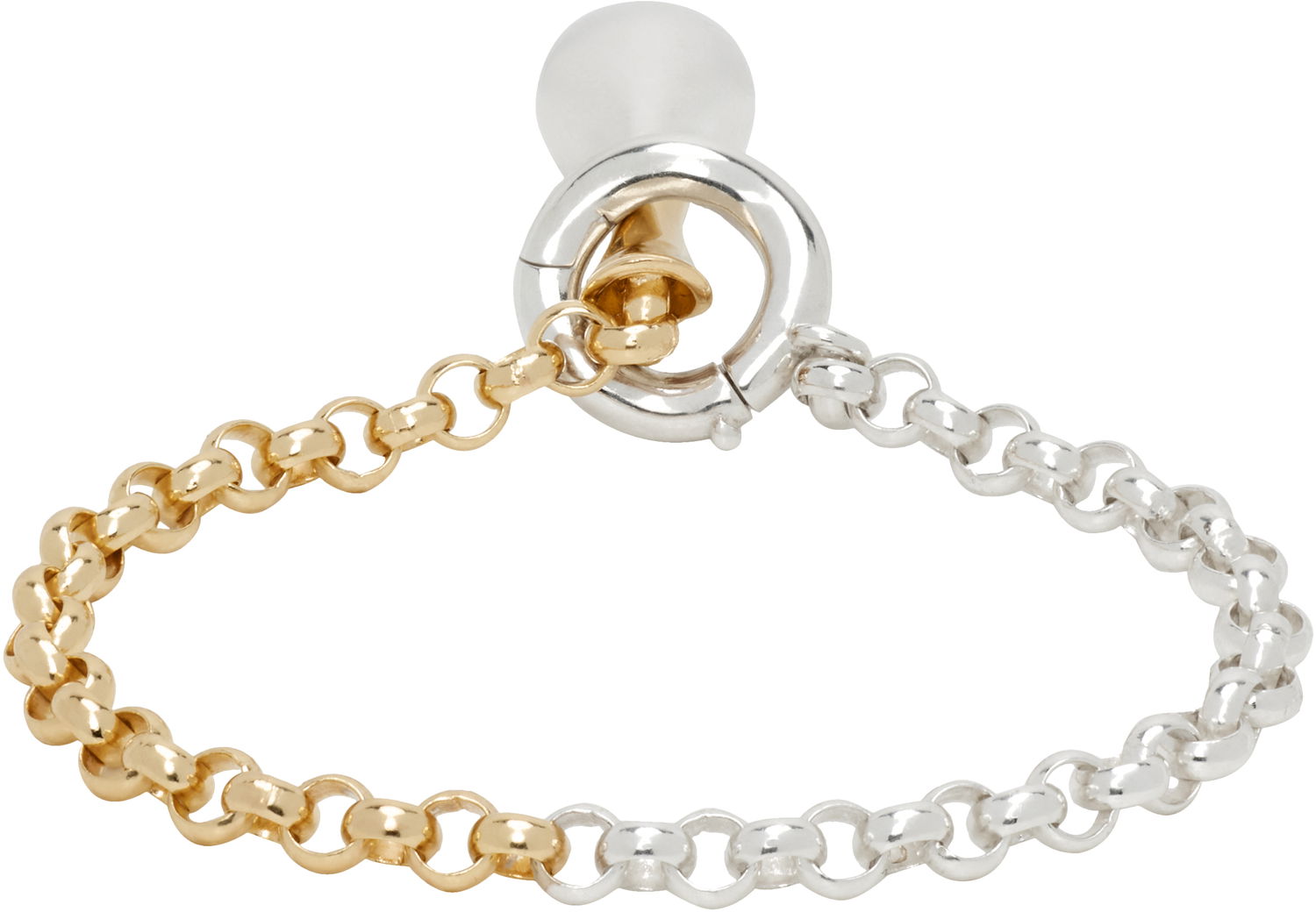 Armbånd Bottega Veneta Bottega Veneta Drop Pendant Chain Bracelet Metalisk | 838147 V507D, 1