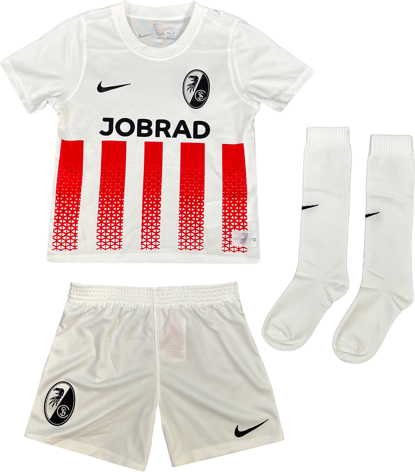 Jersey Nike SC Freiburg Home Jersey Set 2025/26 Hvid | 6scfcd2244-100
