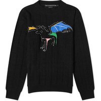 Sweater Andersson Bell Dragon Summer Crew Neck Sweater Sort | ATB1041U-BLACK, 1
