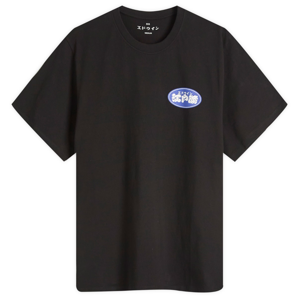T-shirt EDWIN Edo Win T-Shirt Sort | I035006-8967, 1