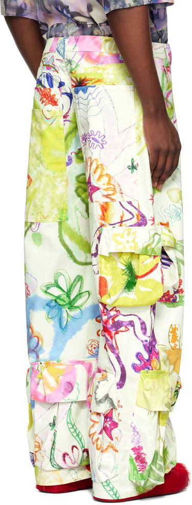Cargo bukser Collina Strada Collina Strada Garden Print Cargo Pants Flerfarvet | XX6407, 2