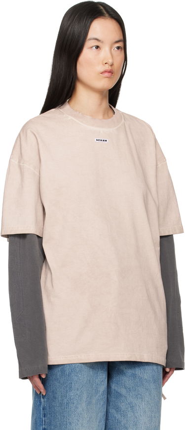T-shirt Ksubi Ksubi Labels Boyfriend T-Shirt Beige | WSP25TE013, 1