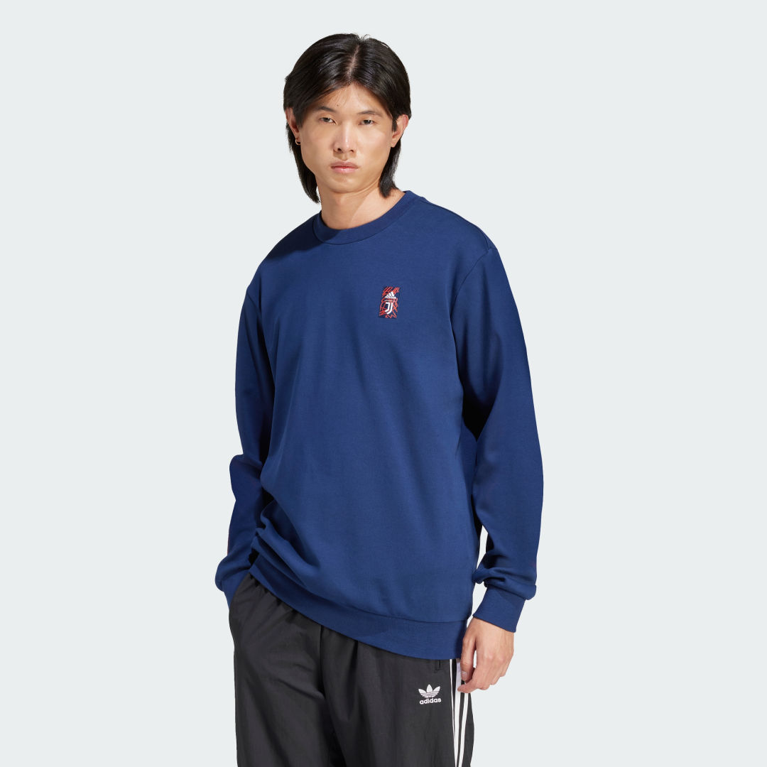 Sweatshirt adidas Performance Juventus Cultural Story Crew Sweat Mørkeblå | IM9867, 0
