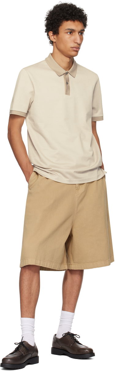 Polo skjorte BOSS BOSS Micro Pattern Mercerized Polo Beige | 50532246, 3